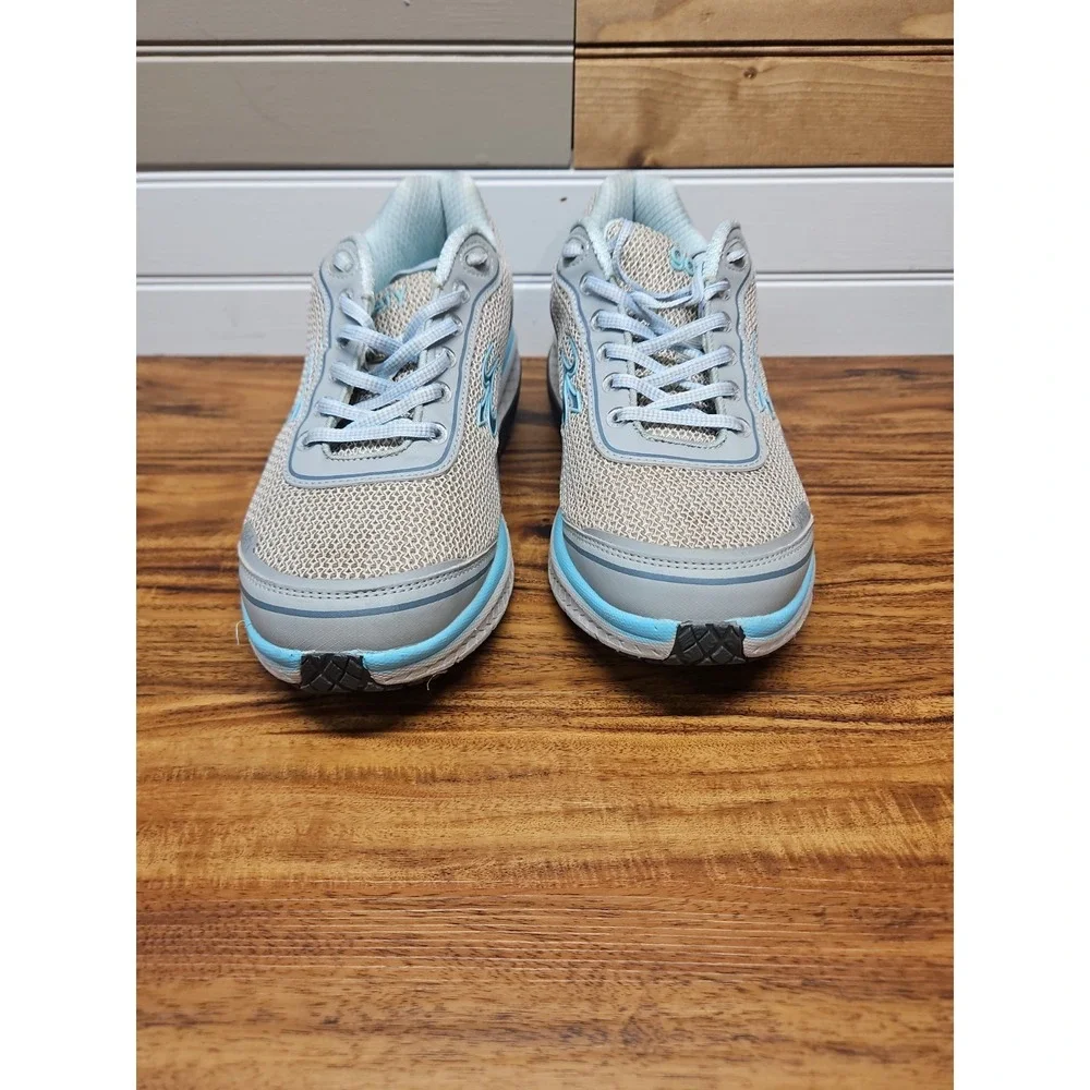 Gdefy‎ Womens Comfort Fit Gravity Defyer Gray/Blue Athletic Shoe Sz 11
